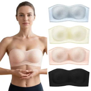 Seamless Wire Free Padded Bra – Women's Wireless Push Up Bra