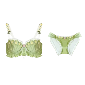 Lace Bra & Panty Matching Set — Trousseau Collection